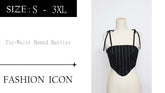 Strapless Tie Vest PDF Digital Product DIY